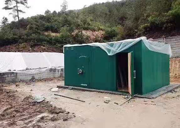 清水露天如何存放爆破线放炮线等爆破器材？
